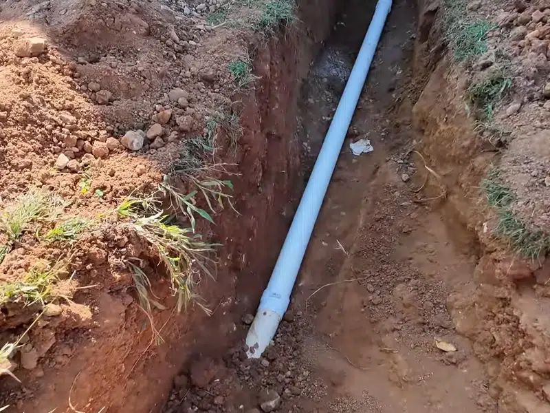 Sewer line repair equipment and damaged pipe access for buena park in Buena Park