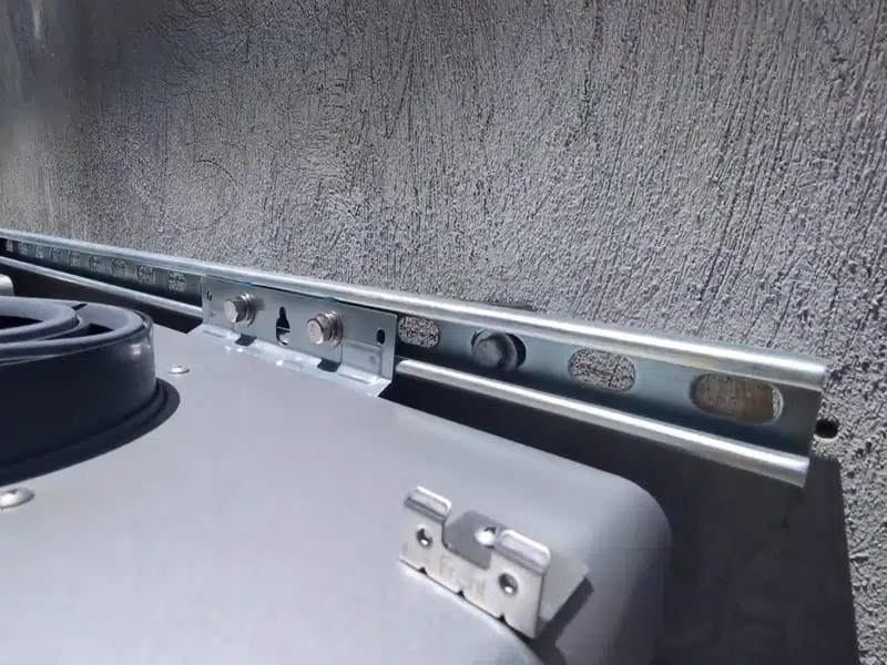 Tankless water heater equipment and service connections for water filtration in Stanton