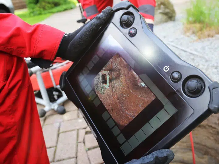 Thermal imaging camera used for leak detection for pool leak detection repair in Stanton